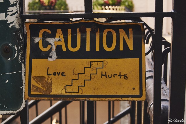 Caution, Love Hurts