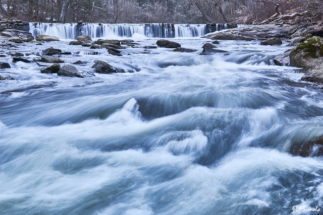 Wissahickon Winter Waterfall